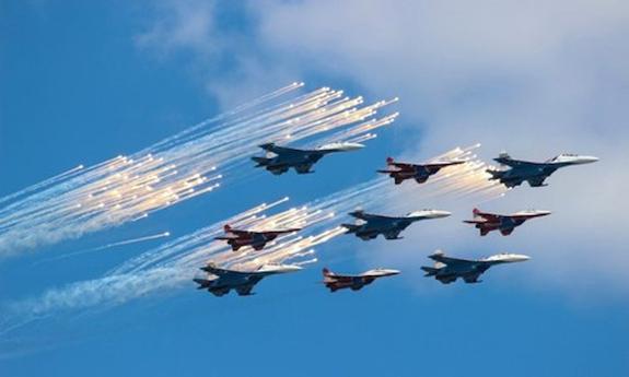 9 мая летчики Крыма намерены пролететь в небе в честь 75-летия Победы. «Минобороны»