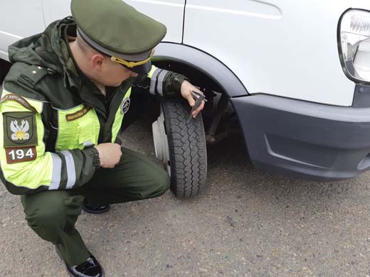 Акцию «Автошина» провели в Приморской общевойсковой армии ВВО инспекторы территориальной ВАИ - «Минобороны»