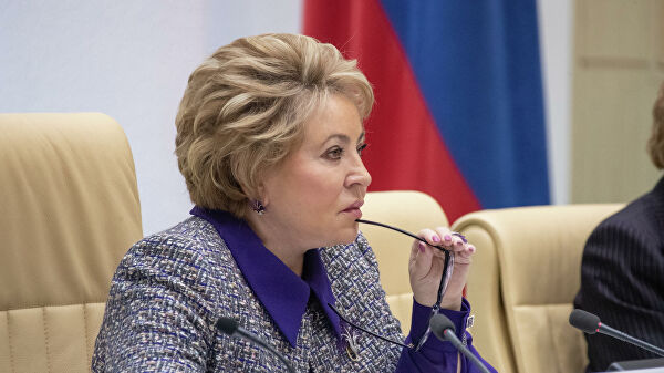 Матвиенко оценила эпидемиологическую и экономическую ситуацию в стране - «Совет Федерации»