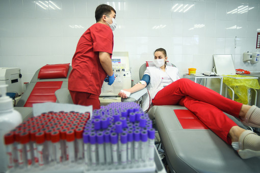 Минздрав рассказал о запасах донорской крови в России. «Минздрав»