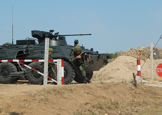 В Крымской военно-морской базе Черноморского флота состоялась тренировка дежурных подразделений - «Минобороны»