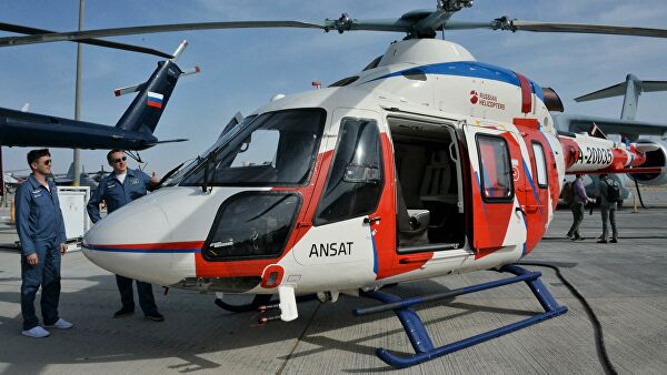 В Мексику отправили первый вертолет «Ансат» из России. «Минздрав»