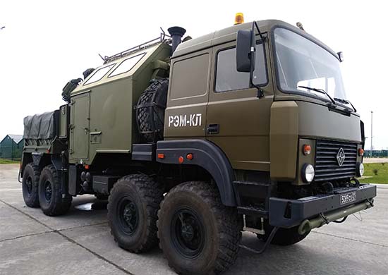Военнослужащие авторемонтного подразделения ЮВО в Абхазии впервые на учении использовали новейшие машины РЭМ-КЛ - «Минобороны»