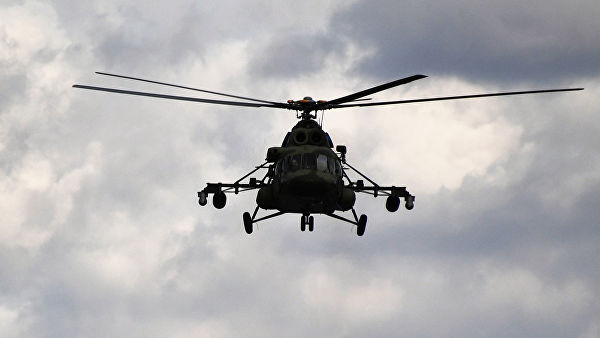На Украине военный вертолет совершил жесткую посадку на учениях. «Минобороны»