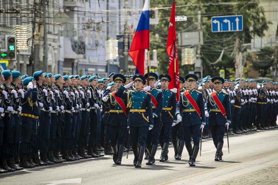 Генеральная репетиция Парада Победы состоялась в Воронеже - «Минобороны»