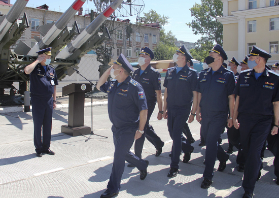 Митинг, посвященный Дню России, состоялся в управлении армии ВВС и ПВО Восточного военного округа - «Минобороны»