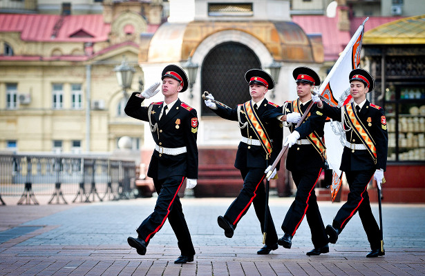 «Московские суворовцы» отмечают 11-летие. «Минюст»