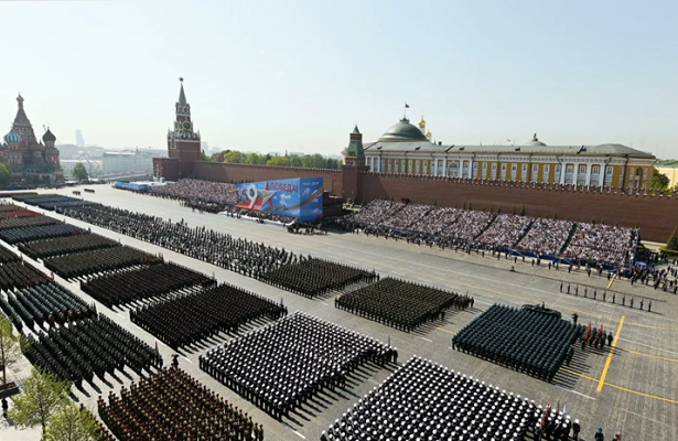 Парадный расчёт из Таджикистана прибыл в Москву. «Минобороны»