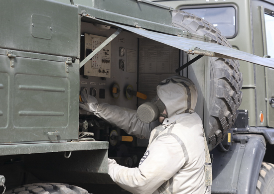 С российскими военнослужащими в Приднестровье проведено занятие по радиационной, химической и биологической защите - «Минобороны»