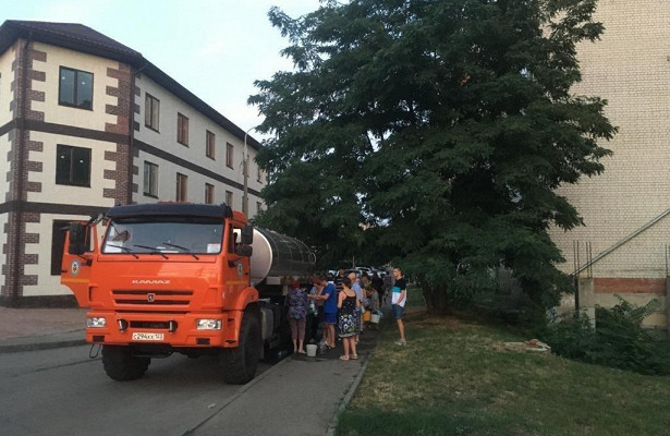 Из-за.попавших в.водозабор осадков без.воды остались 30.тысяч краснодарцев&nbsp «Минздрав»