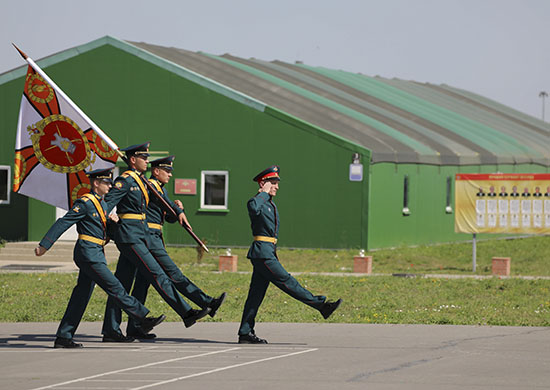 Новобранцы ЮВО, призванные в начале лета из Дагестана, приняли Военную присягу - «Минобороны»