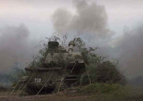 В ходе масштабных учений в горах Абхазии артиллеристы ЮВО провели боевые стрельбы - «Минобороны»