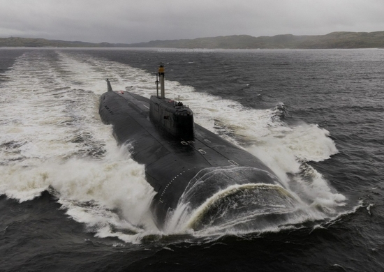 Атомный подводный ракетный крейсер «Орёл» прибыл на Северный флот - «Минобороны»
