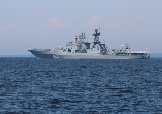 БПК Северного флота «Вице-адмирал Кулаков» завершил деловой заход в Алжир и вышел в Средиземное море - «Минобороны»
