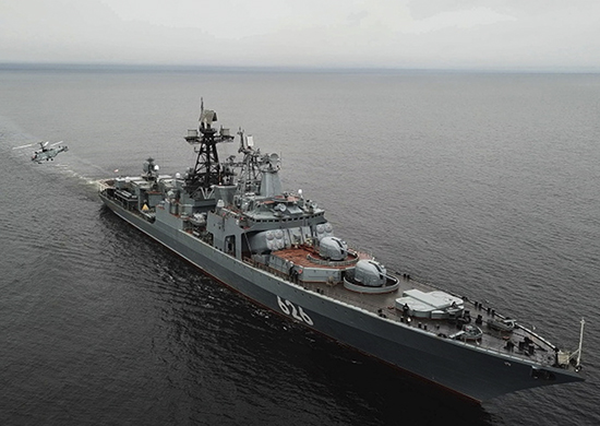 БПК «Вице-адмирал Кулаков» отработал поиск подводных лодок в Средиземном море - «Минобороны»