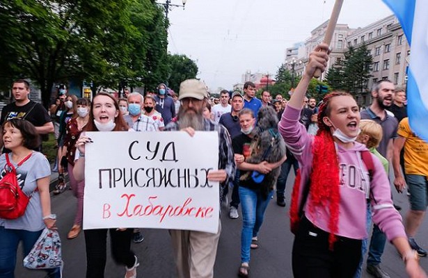 Хабаровск разбудил страну, а.теперь Кремль не.знает, о.чем.говорить с.народом&nbsp «Госдума»