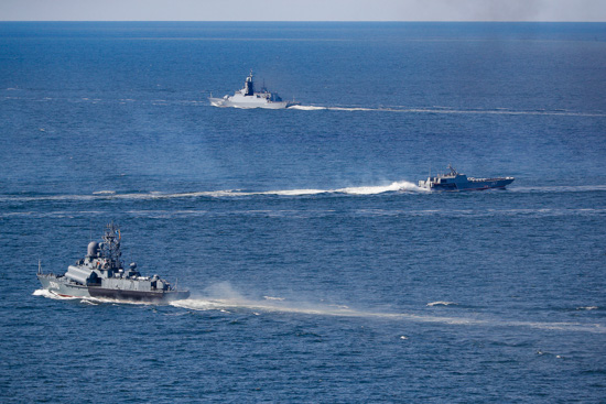 Корабли Балтийского флота провели электронные ракетные пуски по морским целям в Северном море - «Минобороны»