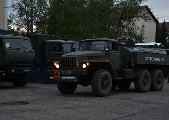 С подразделением материального обеспечения Оперативной группы российских войск в Приднестровье начался полевой выход - «Минобороны»