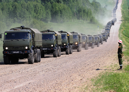 В Оперативной группе российских войск в Приднестровье завершился полевой выход подразделения материального обеспечения - «Минобороны»