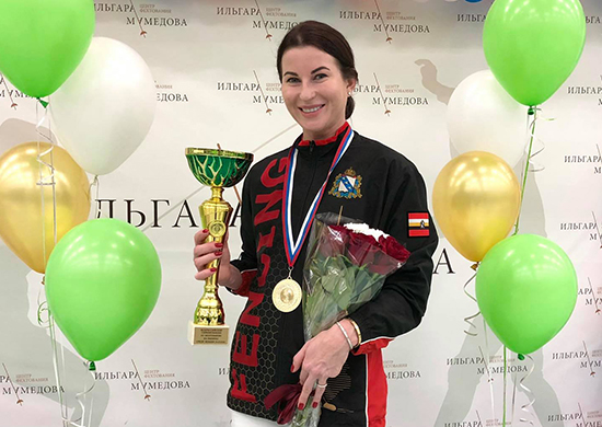 Армейская спортсменка Инна Дериглазова стала победительница Всероссийских соревнований по фехтованию - «Минобороны»