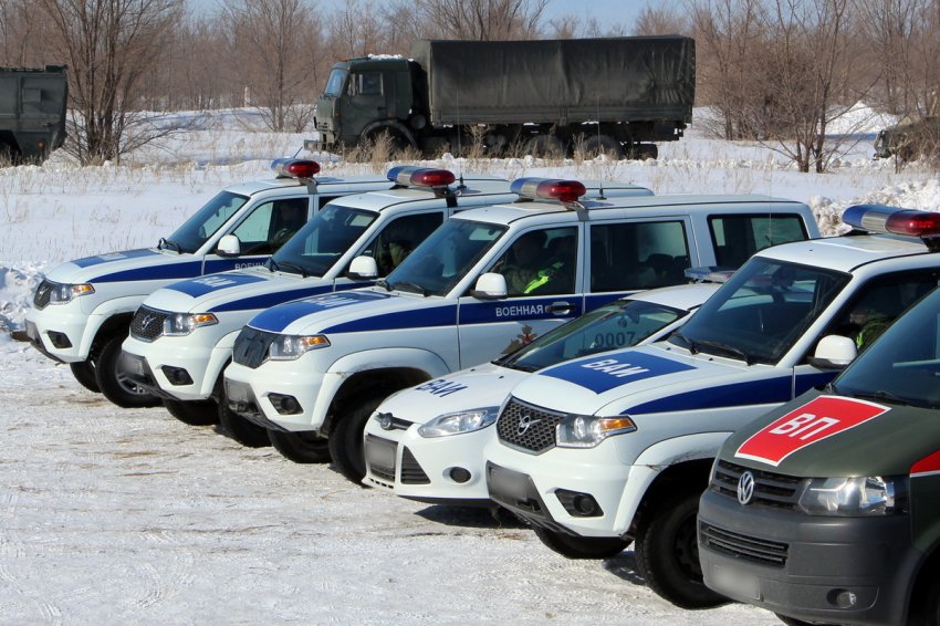 Военные автоинспекторы ЦВО провели акцию «Автошина» в Оренбургской области - «Минобороны»