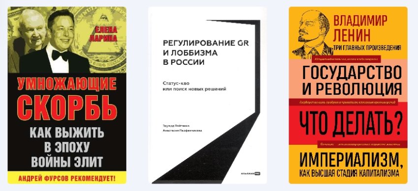 Книги на политическую тему