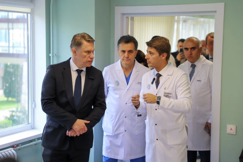 Михаил Мурашко открыл новый Консультативно-диагностический центр НМИЦ онкологии им. Н.Н. Блохина Минздрава России - «Минздрав РФ»